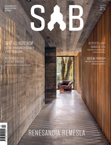 Obálka e-magazínu SaB - Stavebníctvo a bývanie september/oktober 2022