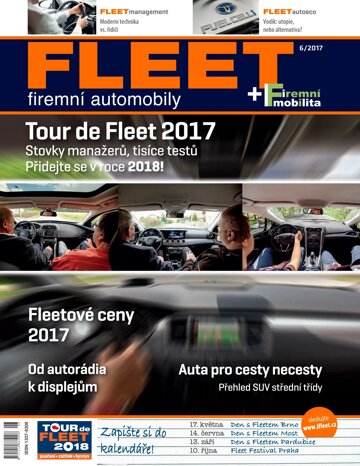 Obálka e-magazínu FLEET firemní automobily 6/2017