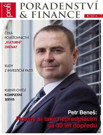 Obálka e-magazínu Profi Poradenství Finance 1/2016