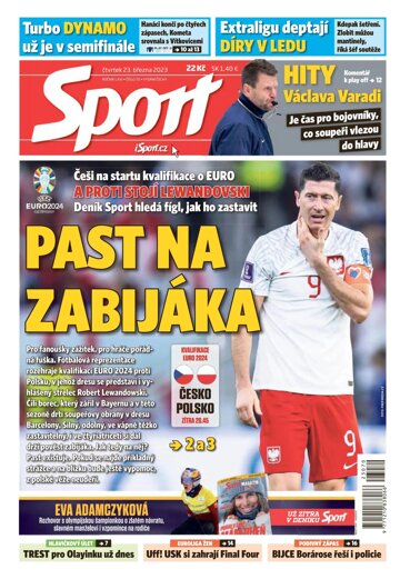 Obálka e-magazínu Sport 23.3.2023