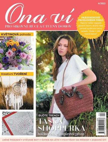 Obálka e-magazínu Ona ví 4/2023