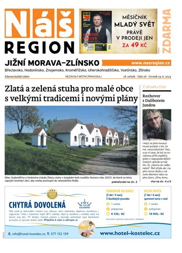 Obálka e-magazínu Náš Region - Jižní Morava/Zlínsko 26/2023