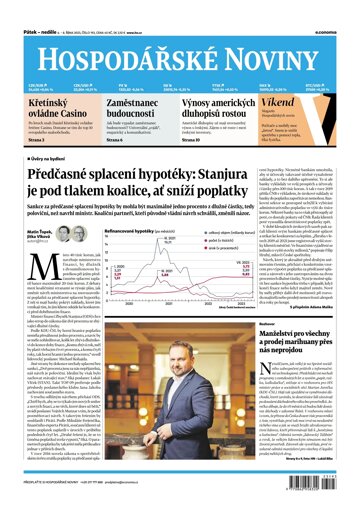 Obálka e-magazínu Hospodářské noviny 193 - 6.10.2023