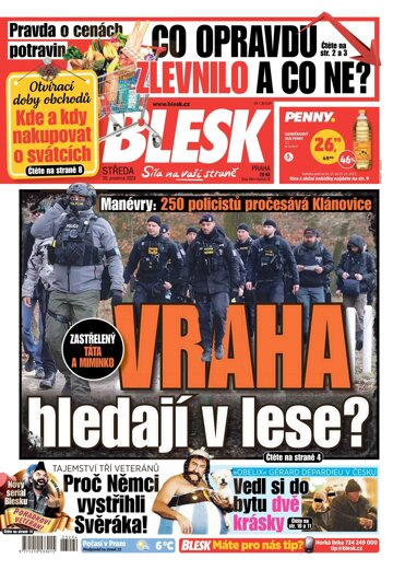 Obálka e-magazínu Blesk 20.12.2023