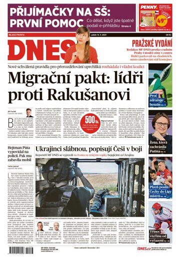 Obálka e-magazínu MF Dnes 12.4.2024