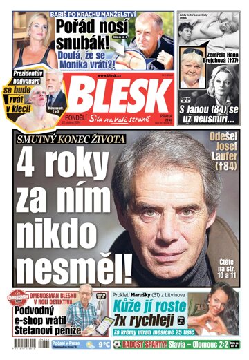 Obálka e-magazínu Blesk 22.4.2024