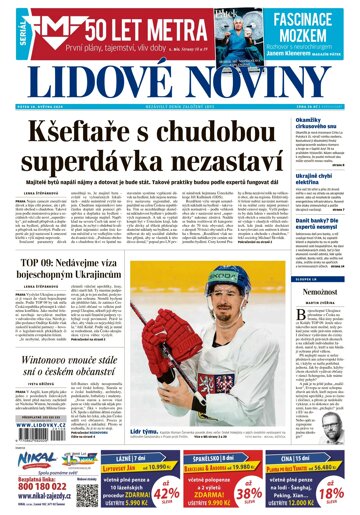 Obálka e-magazínu Lidové noviny 10.5.2024