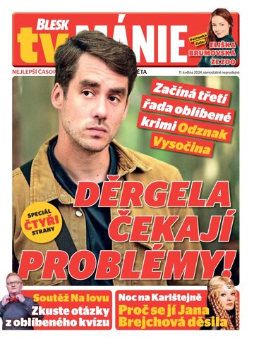 Obálka e-magazínu Blesk Tv manie 11.5.2024