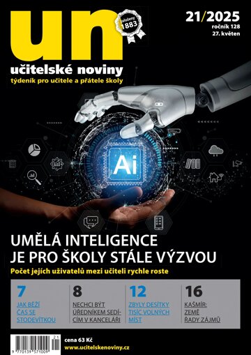 Obálka e-magazínu Učitelské noviny 21/2025