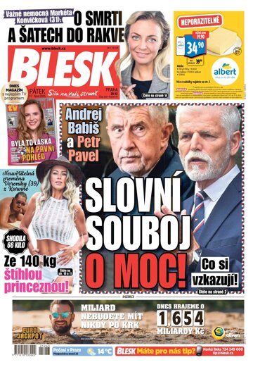 Obálka e-magazínu Blesk 17.10.2025