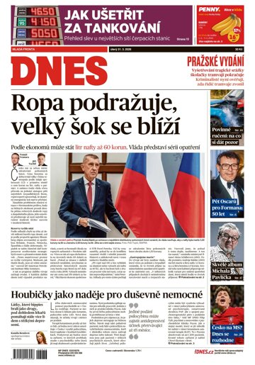 Obálka e-magazínu MF Dnes 31.3.2026