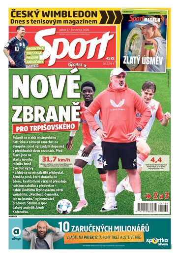 Obálka e-magazínu Sport 17.7.2026
