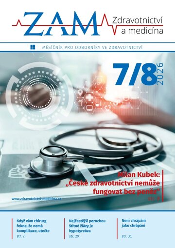 Obálka e-magazínu Zdravotnictví a medicína 7-8/2026
