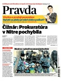 Obálka e-magazínu Pravda 4. 2. 2014