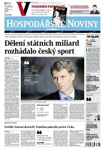 Obálka e-magazínu Hospodářské noviny 085 - 2.5.2014