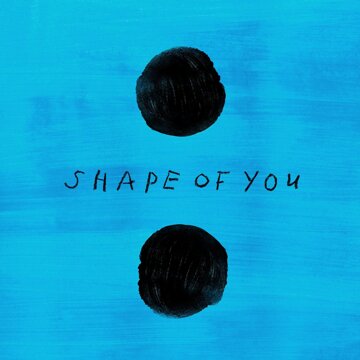 Obálka uvítací melodie Shape of You