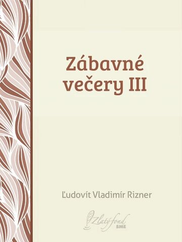 Obálka knihy Zábavné večery III