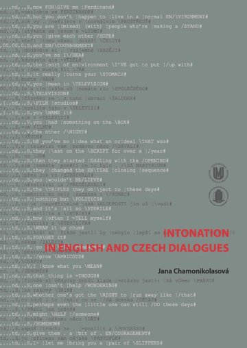 Obálka knihy Intonation in English and Czech Dialogues