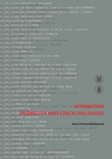 Obálka knihy Intonation in English and Czech Dialogues