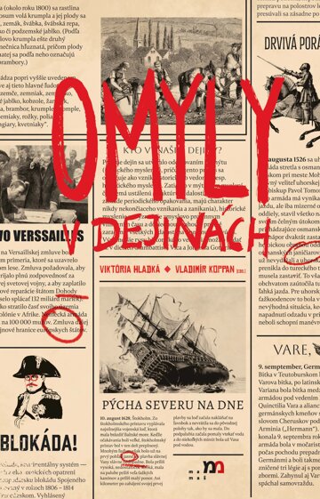 Obálka knihy Omyly v dejinách