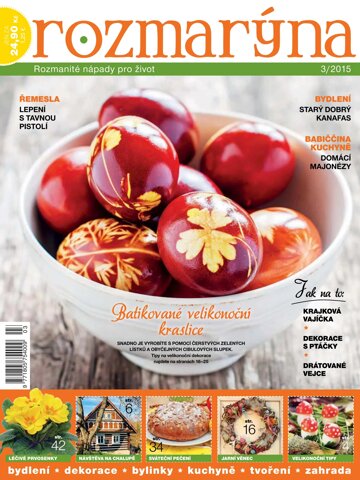 Obálka e-magazínu Rozmarýna 3/2015