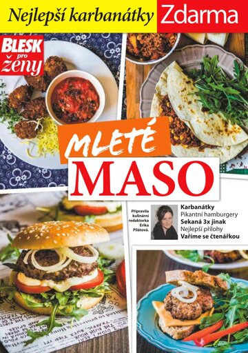 Obálka e-magazínu Blesk pro ženy příloha MLETÉ MASO - 16.3.2015