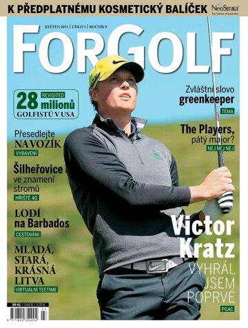 Obálka e-magazínu ForGolf 5/2015