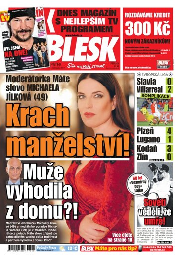 Obálka e-magazínu Blesk 3.11.2017