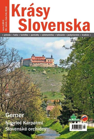 Obálka e-magazínu Krásy Slovenska 5-6/2018