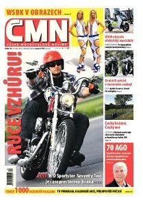 Obálka e-magazínu ČESKÉ MOTOCYKLOVÉ NOVINY 31/2012