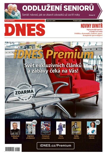 Obálka e-magazínu MF Dnes 20.9.2019