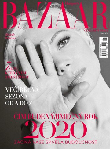 Obálka e-magazínu Harper’s Bazaar 1/2020