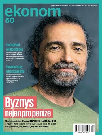 Obálka e-magazínu Ekonom 50 - 10.12.2020