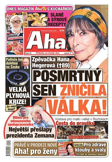 Obálka e-magazínu AHA! 31.3.2022