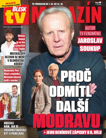 Obálka e-magazínu Příloha Blesk s TV magazínem - 7.10.2022