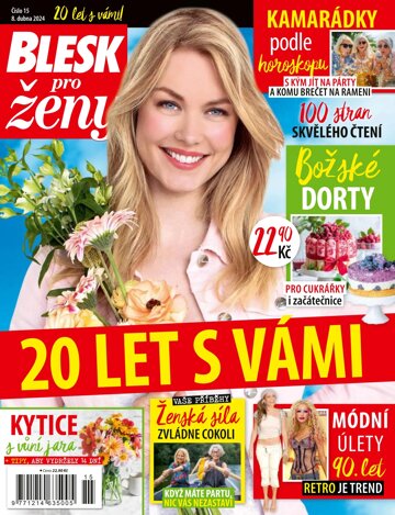 Obálka e-magazínu Blesk pro ženy 15/2024