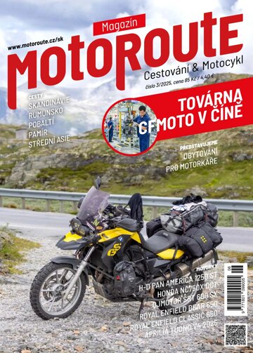 Obálka e-magazínu Magazín MotoRoute 3/2025