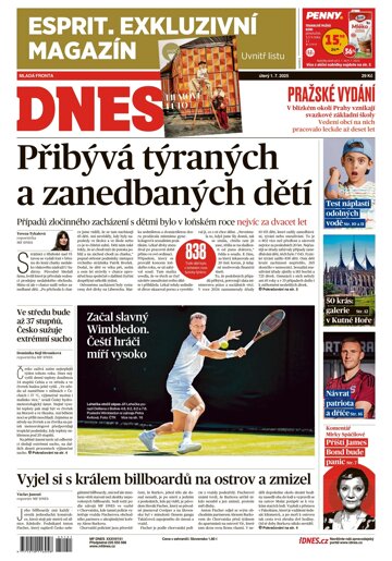 Obálka e-magazínu MF Dnes 1.7.2025