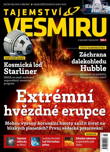 Obálka e-magazínu Tajemství Vesmíru 3/2026