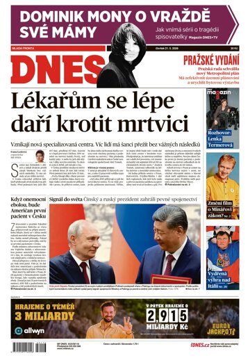 Obálka e-magazínu MF Dnes 21.5.2026