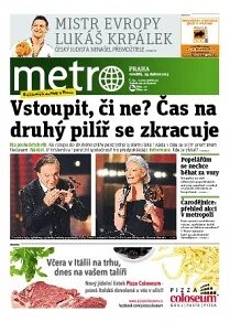 Obálka e-magazínu deník METRO 29.4.2013