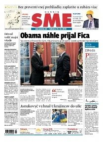 Obálka e-magazínu SME 23.11.2013