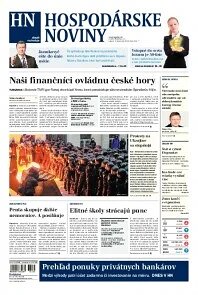 Obálka e-magazínu Hospodárske noviny 03.12.2013