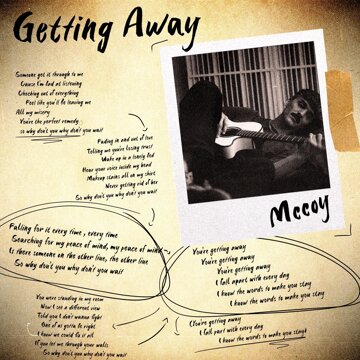 Obálka uvítací melodie GETTING AWAY