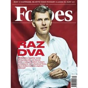 Obálka audioknihy Forbes červenec 2016