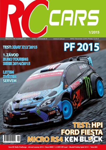 Obálka e-magazínu RC cars 1/2015