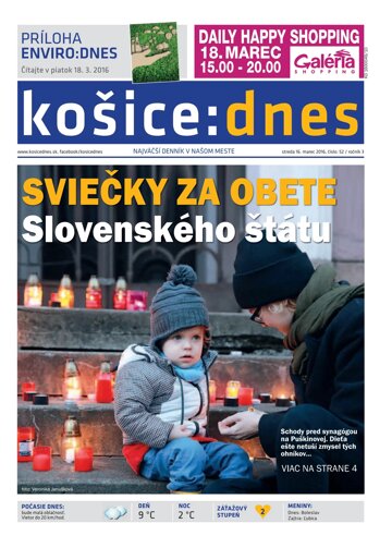 Obálka e-magazínu košice:dnes 16.3.2016