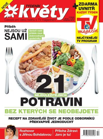 Obálka e-magazínu Týdeník Květy 17/2016