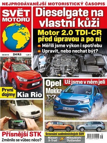 Obálka e-magazínu Svět motorů 19.9.2016