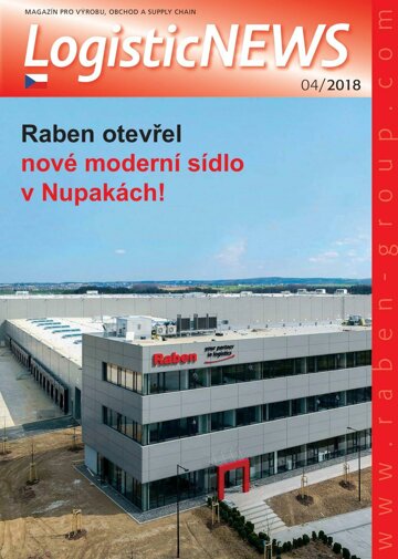Obálka e-magazínu Logistic News 4/2018